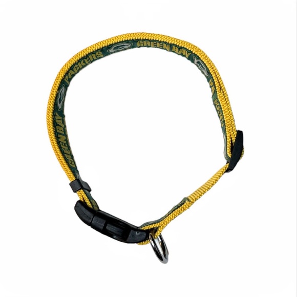 NFL Green Bay Packers Dog Collar - Heavy-Duty, Durable & Adjustable, Size Large - Picture 8 of 14